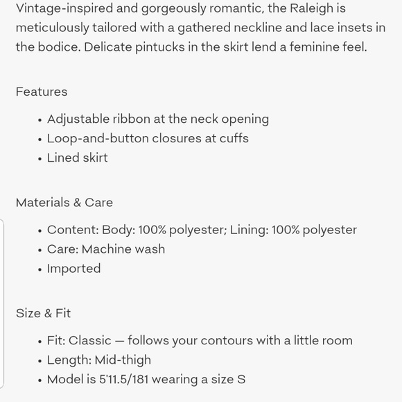 Aritzia Sunday Best Raleigh dress in deep burgandy - Picture 8 of 8